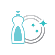 Washing dishes